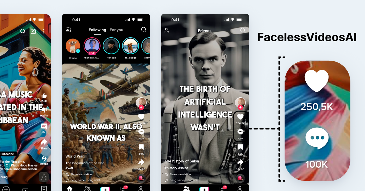 FacelessVideos.AI | Create viral, faceless videos for your YouTube and ...